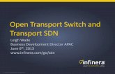 Open Transport Switch and Transport SDN