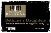 Bethune's Daughters: Women Architects from Buffalo, NY