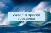Water: a special substance