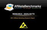 Research Highlights from AffiliateBenchmarks