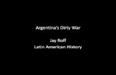 Current Event Project Dirty War