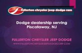 Dodge dealership serving Piscataway, NJ