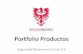 Portfolio productos seguridad   rossomoro sa de cv (completo)