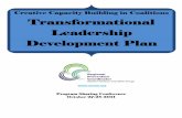 Transformational leadership development plan