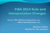 Updated   2014 FIBA Rule Changes
