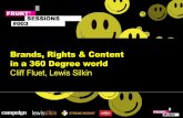 FRUKT Sessions #003: Brands, Rights & Content in a 360 Degree world