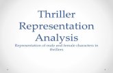 Thriller - Representation Research