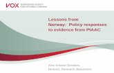 Lessons from Norway: Policy Responses to Evidence From PIACC