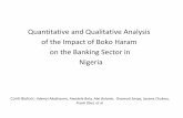 Impact of Boko Haram on Banking in Nigeria