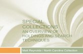 Special collections overview