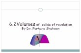 6.2  volume of solid of revolution dfs