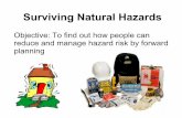 Surviving Natural Hazards