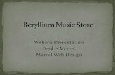 Beryllium music store