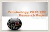 CRJS250 Carsuso Criminology Research Paper Guide