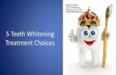 Dentist in Richmond Virginia 5 Teeth Whitening Treatment Choices