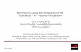 Benefits of Global Harmonization of RF Standards – An industry Perspective by Jack Rowley