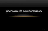Synchrotron applications
