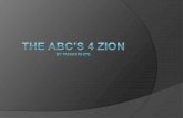 The Abc’S 4 Zion