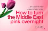 Pond's "How to turn the Middle East pink overnight"