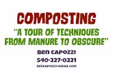 Composting: A Tour of Techniques From Manure to Obscure