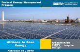 Federal Energy Management Program Alliance to Save Energy