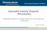 2014 Wayne Nugent Episodic Family Dispute Resolution