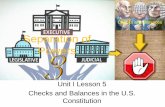 5 checks and balances in the constitution