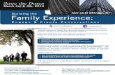 Building the Family Experience - March 3rd & 4th, 2013