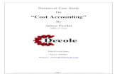 Case study on Cost Accounting