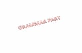 Grammar part