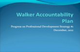 Professional Development Strategy Update - December 2012