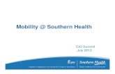 Australian CIO Summit 2012: Mobility @ Southern Health by Dr. Philip Nesci