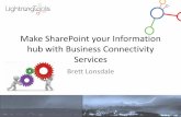 Make SharePoint your Information Hub with Business Connectivity Services