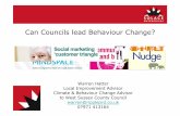 Can Councils Lead Behaviour Change?