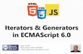 Iterators & Generators in ECMAScript 6.0