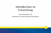 Starting a Franchise | IFA | Doing Business 2.0