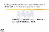 Findings of Developmental Toxicity Studies of HBOC-201 in Rodent and Canine Models