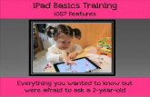 iPad Basics Training (IOS7)