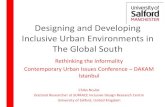 Designing and developing inclusive urban environments