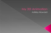 3D Animation Planning
