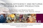 Technical efficiency and returns to scale in dairy production.