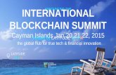 Blockchain Summit Technology