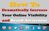 How to Dramatically Increase Your Online Visibility