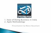 Ease of doing business in India and Agile Methodology