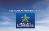 DESTINA 1 INTERNATIONAL - PROFILE & AWARDS