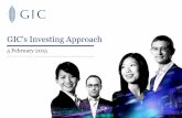 GIC’s Investing Approach