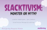 Slacktivism: monster or myth at #sxsw
