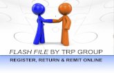 FlashFile Registration, Return and Remittance