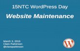 Website maintenance: keeping your WordPress site updated and safe