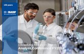 BASF analyst conference full year 2014 charts